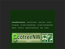 Tablet Screenshot of ecotreenw.com